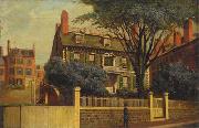 Charles Furneaux The Hancock House oil painting artist